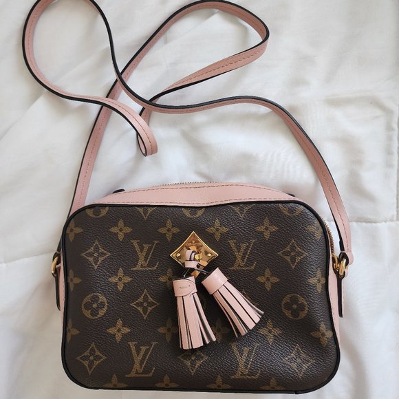 Louis Vuitton 2019 Monogram Saintonge Bag Pink and Brown - Picture 1 of 14